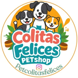 Logo de Pet shop colitas felices